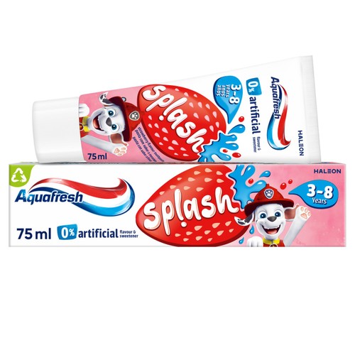 Aquafresh Kids Splash Toothpaste 3-8 Years, 75ml