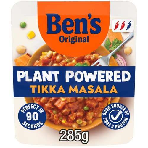 Ben's Plant Powered Tikka Masala Sweet Potato & Chickpea Sauce
