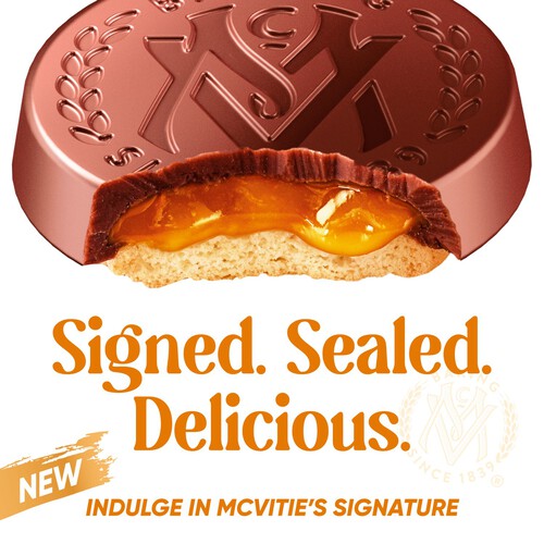 McVitie's Signature Caramel Chocolate Rounds 