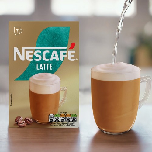 Nescafe Latte Instant Coffee 7 Sachets 