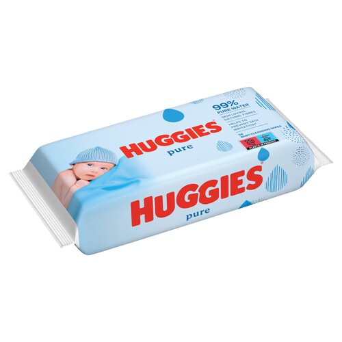 Huggies Pure Baby Wipes Single Pack