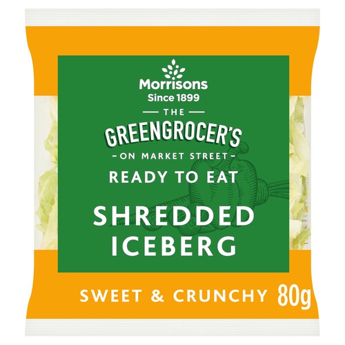 Morrisons Shredded Iceberg Lettuce