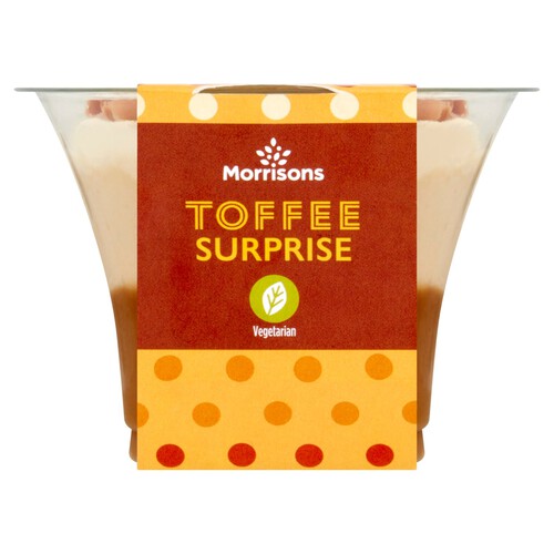 Morrisons Toffee Dessert