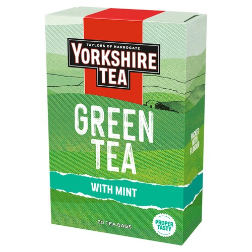 Yorkshire Tea Green Tea With Mint 20 Tea Bags