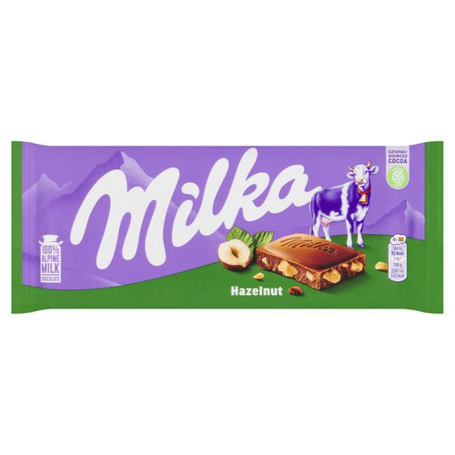 Milka Hazelnut Chocolate 