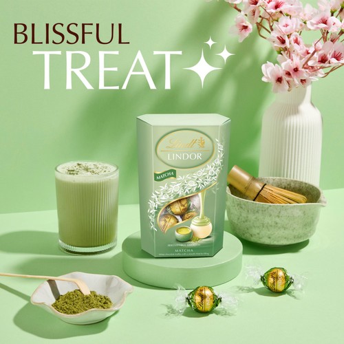 Lindt Lindor Matcha 200G