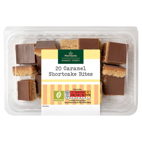 Morrisons Caramel Shortcake Bites