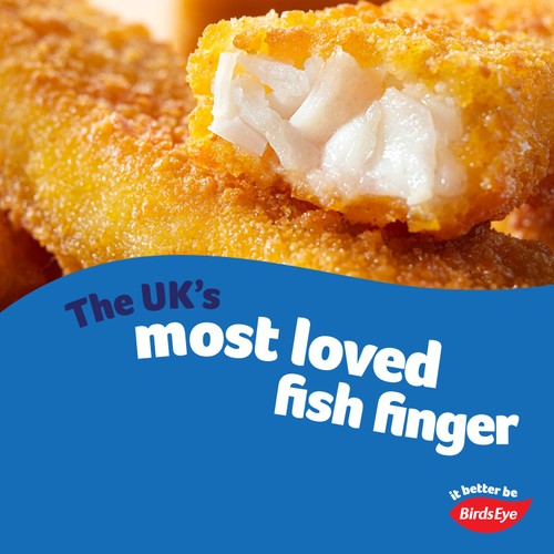 Birds Eye 32 Breaded Cod Fish Fingers 896g