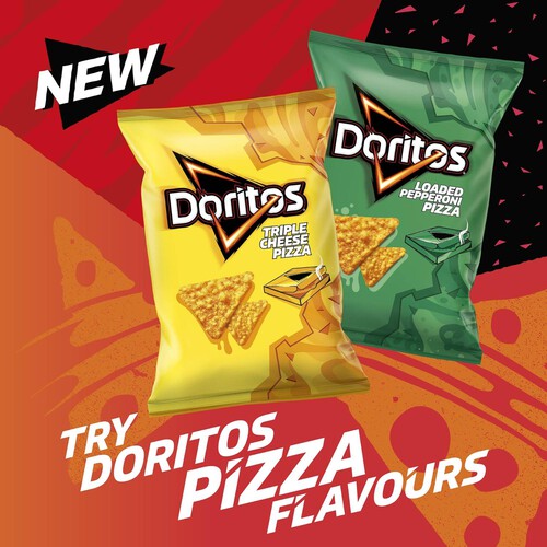 Doritos Triple Cheese Pizza Sharing Tortilla Chips Crisps