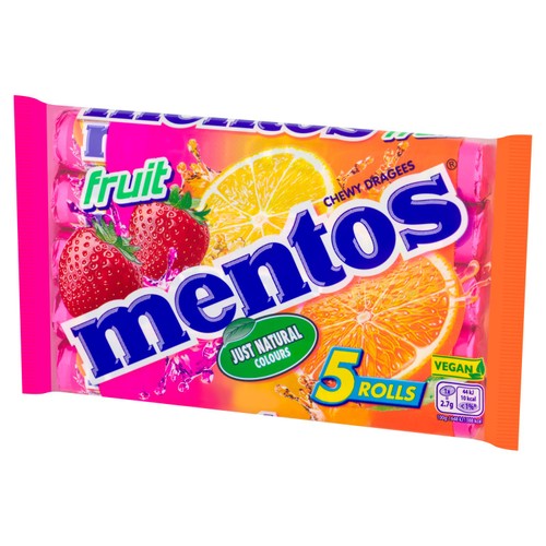 Mentos Fruit 5 Pack