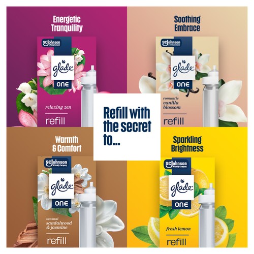 Glade One Refillable Room Spray Sandalwood & Jasmine 13Ml