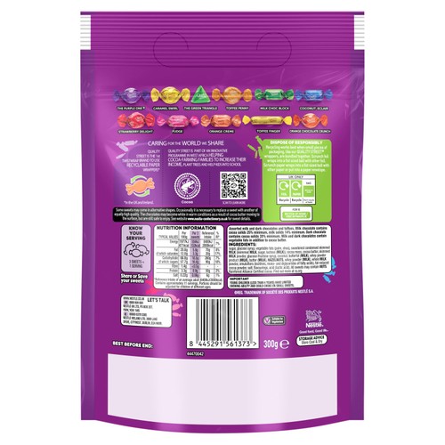 Quality Street Chocolate Share Bag 300g