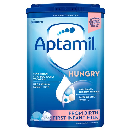 Aptamil Hungry First Infant Baby Milk Formula Powder from Birth