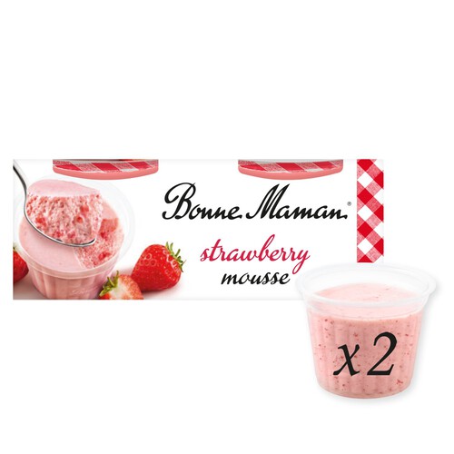 Bonne Maman Strawberry Mousse Dessert 