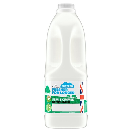 Morrisons Filtered Milk Semi Skimmed