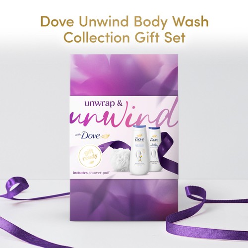 Dove Unwind Bodywash Collection Gift Set
