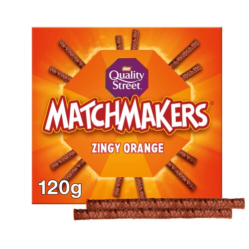 Quality Street Matchmakers Zingy Orange Chocolate Box 