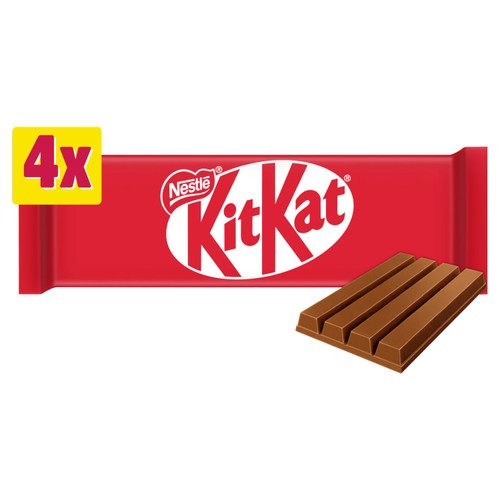 KitKat 4 Finger Milk Chocolate Bar Multipack 4x41.5g