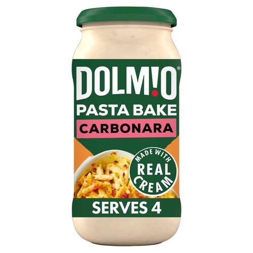 Dolmio Pasta Bake Sauce Carbonara 