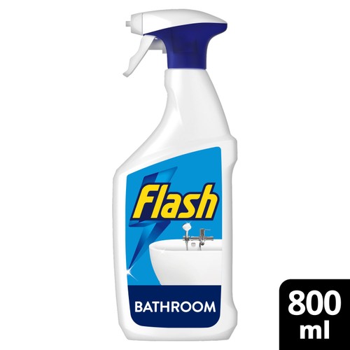 Flash Multi Purpose Bathroom Bleach Cleaning Spray 800ml