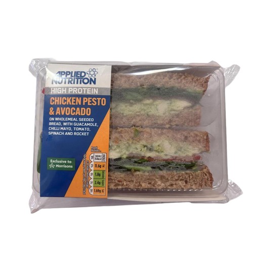 Applied Nutrition Chicken Pesto & Avocado Sandwich
