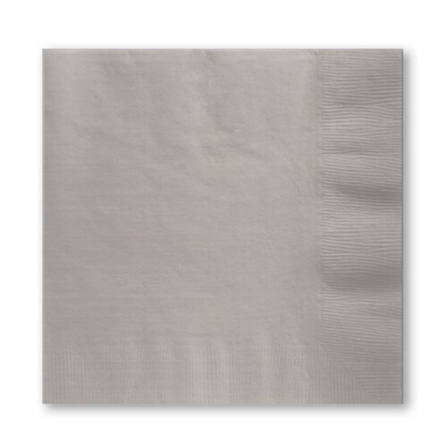 Nutmeg Home Silver Napkins