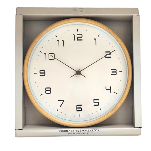 Home Style Wooden Wall Clock