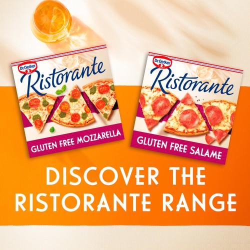 Dr. Oetker Ristorante Gluten Free Mozzarella Pizza 