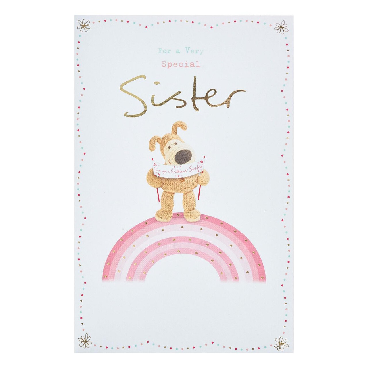 Boofle Cute Sister Birthday Card