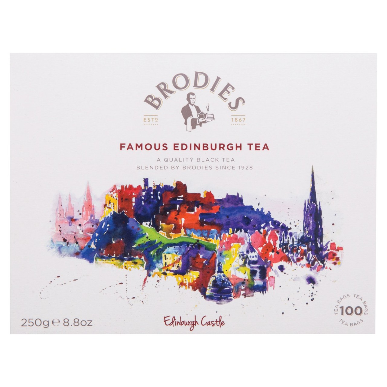 Brodies Famous Edinburgh Tea 100 Tea Bags