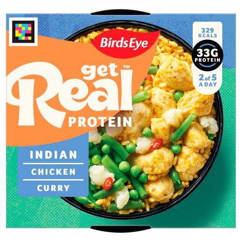 Birds Eye Get Real Protein Indian Style Chicken Coconut Curry