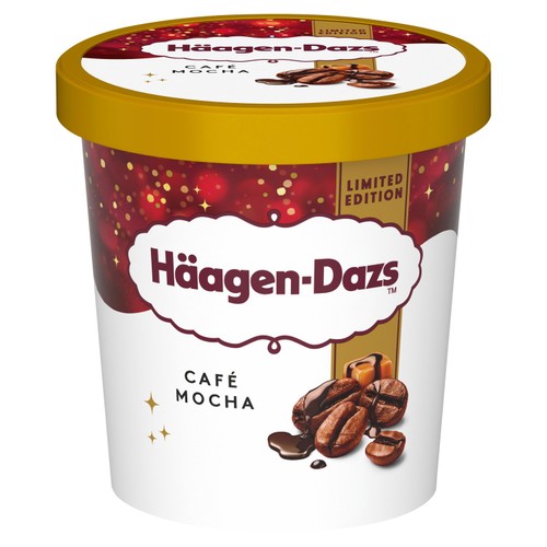 Haagen-Dazs Cafe Mocha Ice Cream Dessert Tub 420ml