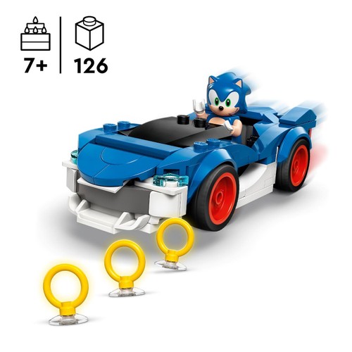 Lego Sonic Sonic Speedster Lightning 77117
