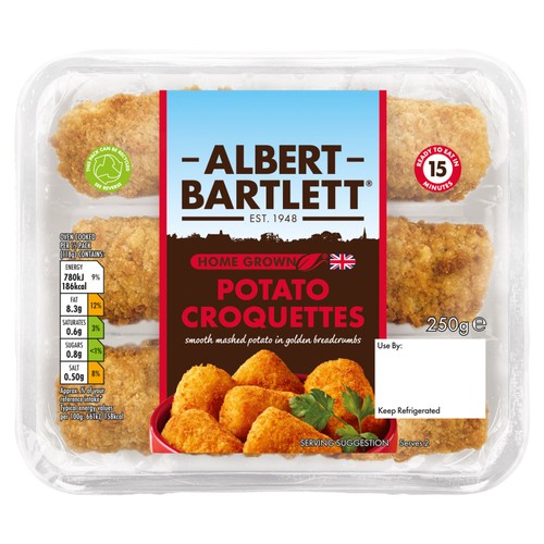 Albert Bartlett Potato Croquettes 250g