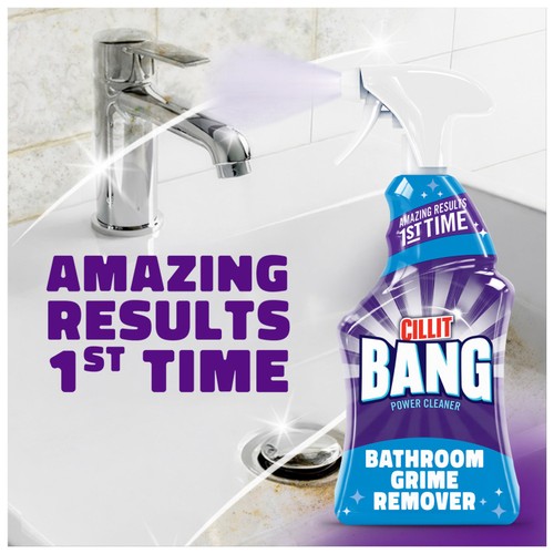 Cillit Bang Power Cleaner Bathroom Grime Remover Spray