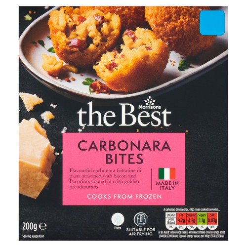 Morrisons The Best Carbonara Bites 200g
