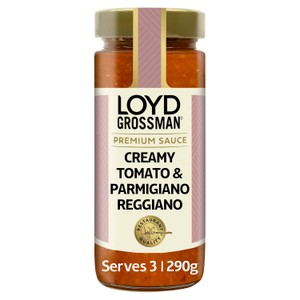 Loyd Grossman Creamy Tomato & Parmigiano Reggiano Pasta Sauce