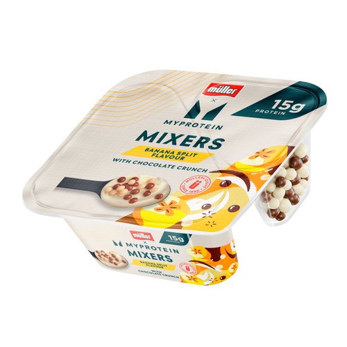 My Protein Mixer Banana Split & Milk Chocolate 140g