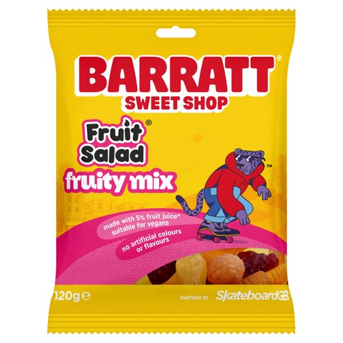 Barratt Fruit Salad Fruity Mix 120g