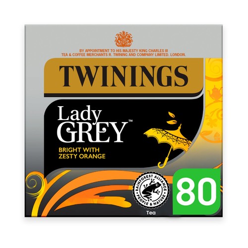 Twinings Lady Grey 80 Tea Bags