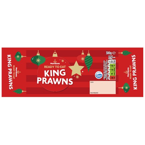 Morrisons Market Street King Prawns 300g