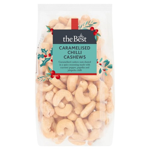 Morrisons The Best Caramelised Chilli Cashews 150g