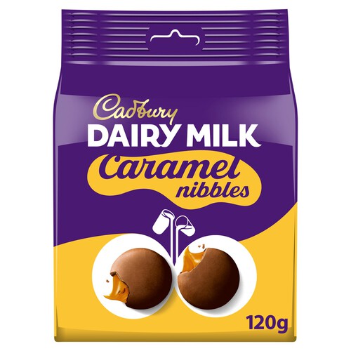 Cadbury Dairy Milk Caramel Nibbles Chocolate Bag