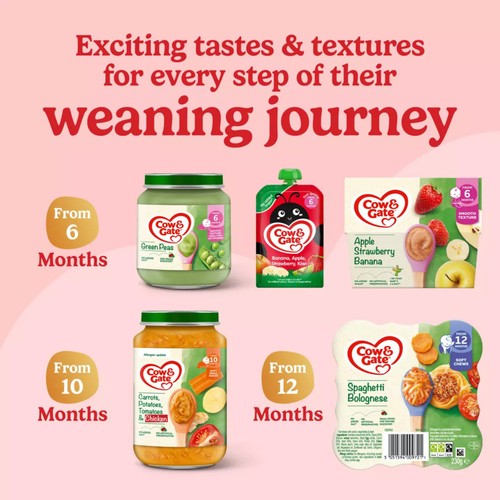 Cow & Gate Lemon Chicken & Vegetables Baby Food Meal 12+ Months 230g