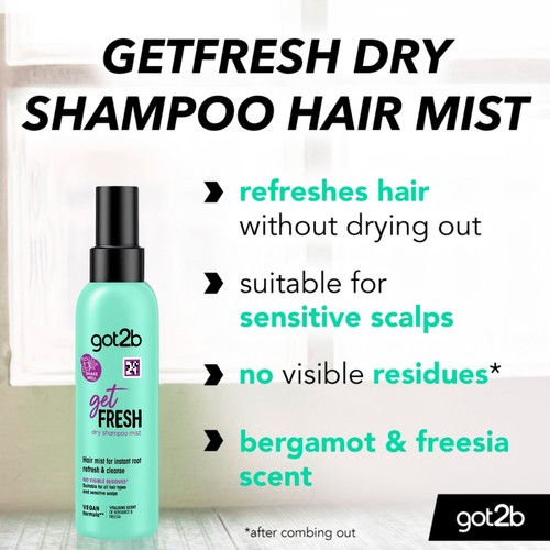 got2b Get Fresh Dry Shampoo Hair Mist 150