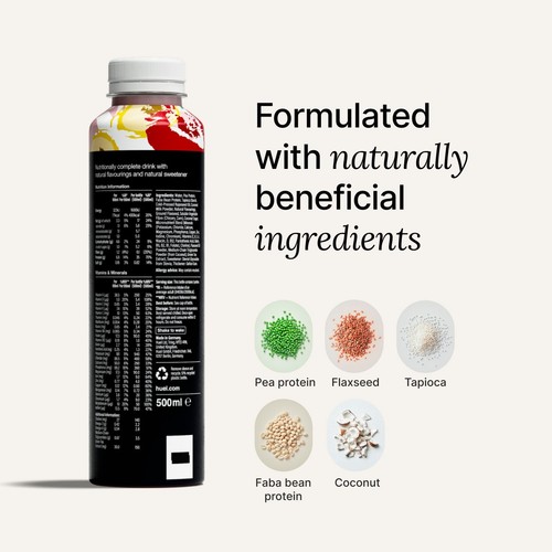 Huel Black Edition Strawberry & Banana Complete Meal 