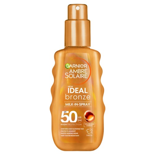 Ambre Solaire Ideal Bronze SPF 50 Milk Spray 150ml