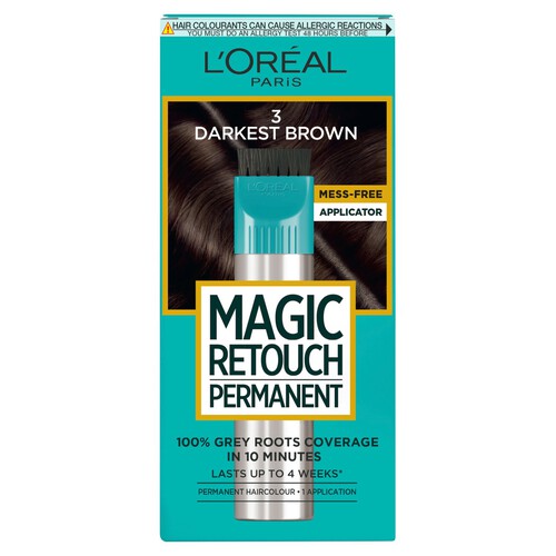 L'Oreal Magic Retouch Permanent Root Concealer 3 Darkest Brown