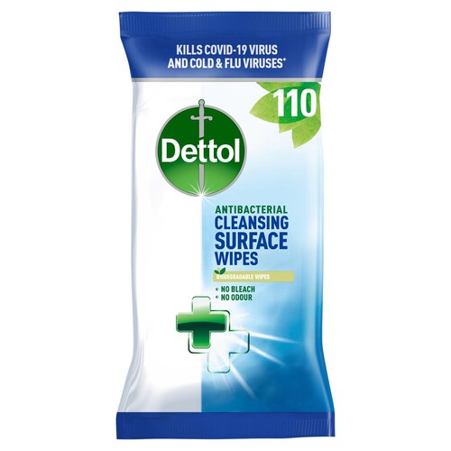 Dettol Antibacterial Disinfectant Multi Surface Cleaning Wipes