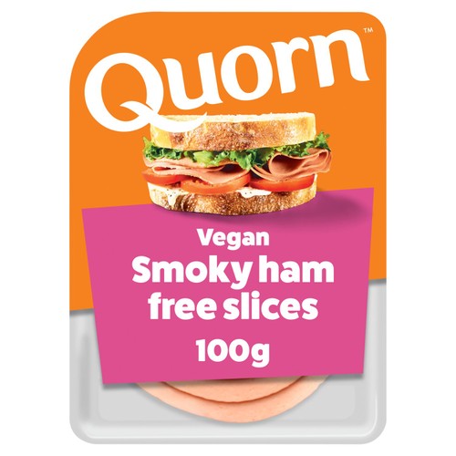 Quorn Smoky Ham Vegan Deli Slices 100g